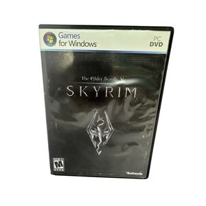Elder Scrolls V: Skyrim (PC, 2011) COMPLETE with Manual and Map